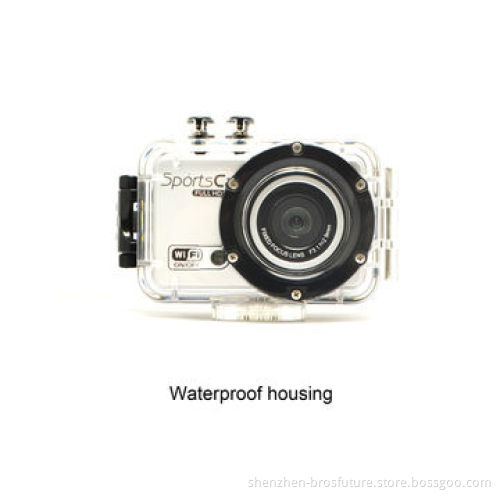WiFi sports wearable cameras, 1080p full HD 5M pixel 120degree, 20m, waterproof